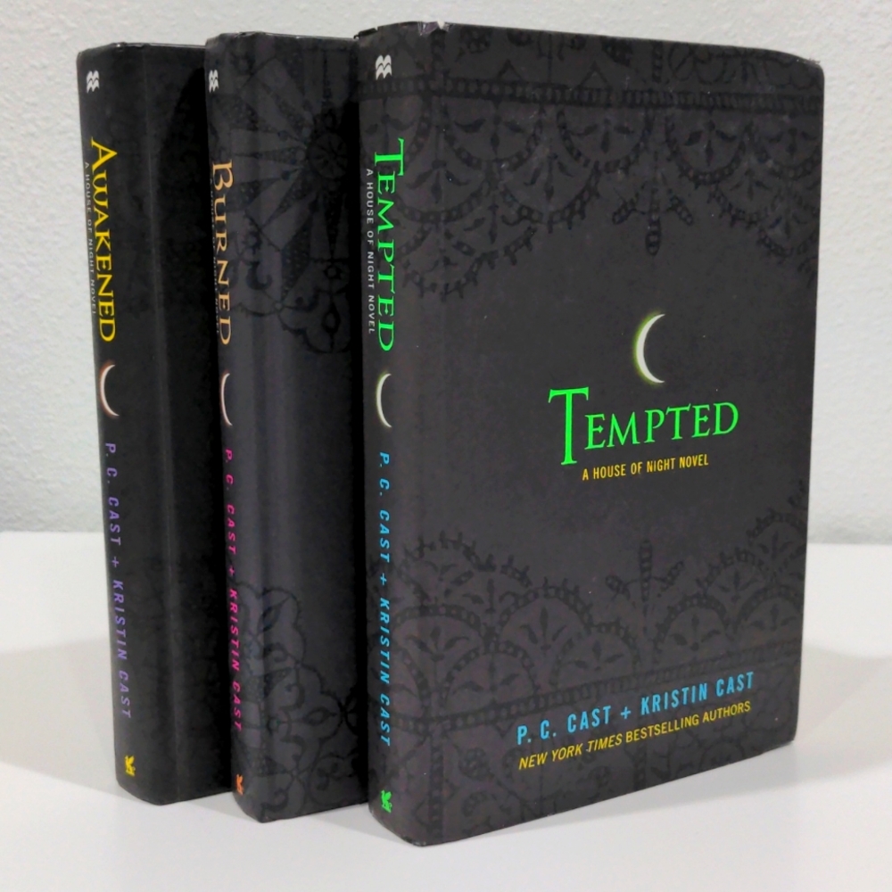 House of Night (Tempted #6, Burned #7, Awakened #8) by P.C. Cast & Kristin Cast